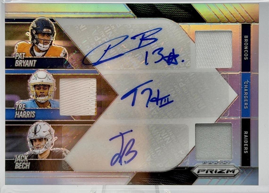 Pat Bryant / Jack Bech / Tre Harris #TPA-RKW