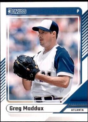 Greg Maddux #50 Baseball Cards 2024 Donruss