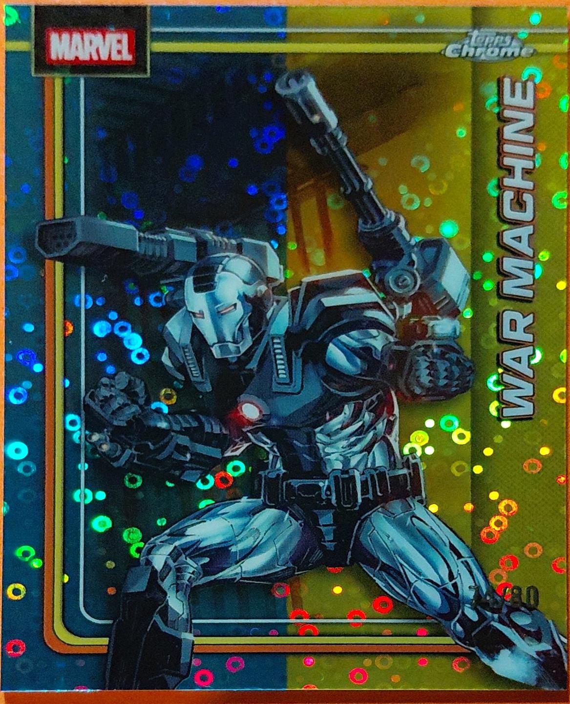 War Machine Gold Refractor