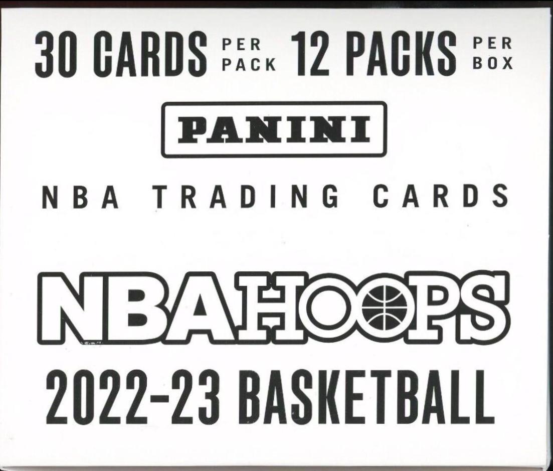 Cello Box Basketball Cards 2022 Panini Hoops
