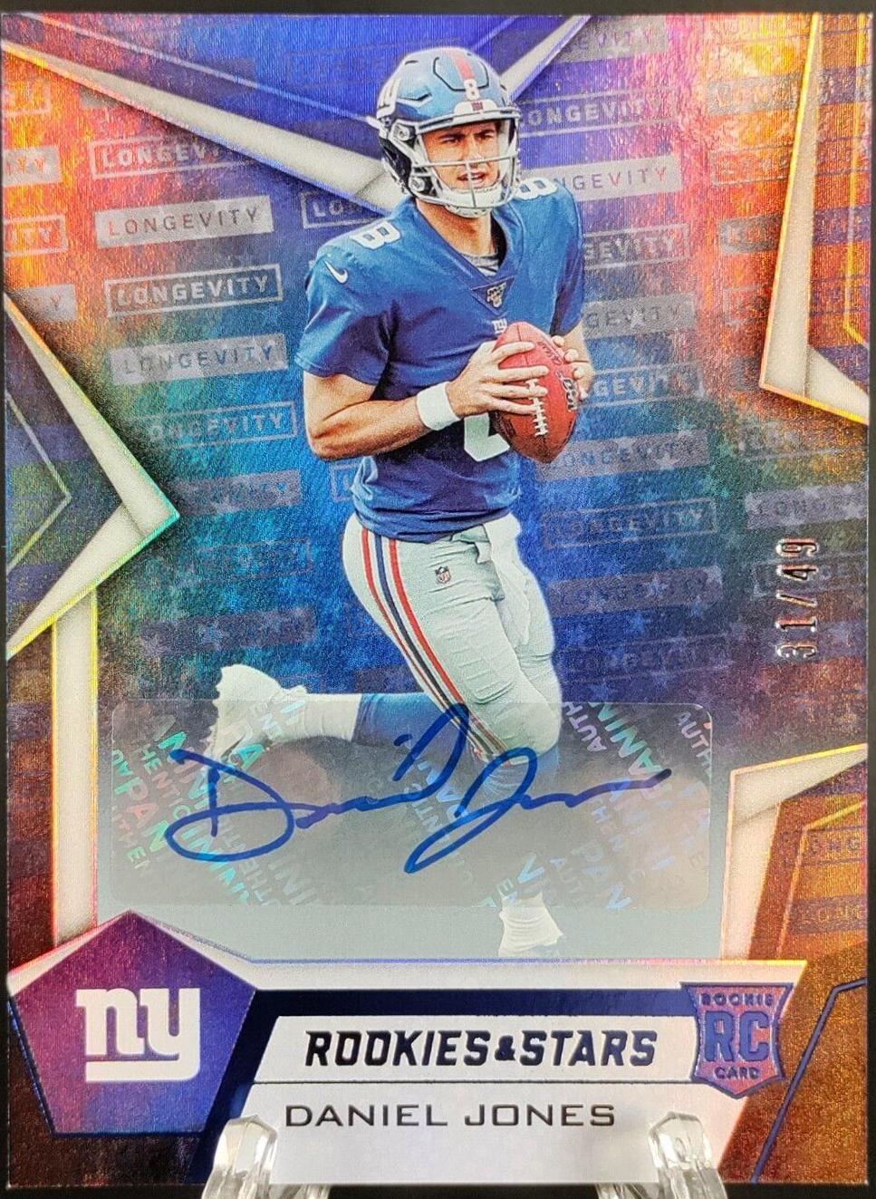 Daniel Jones [Longevity Signature Blue] #134