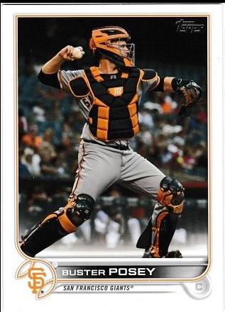 Buster Posey #209 Baseball Cards 2022 Topps