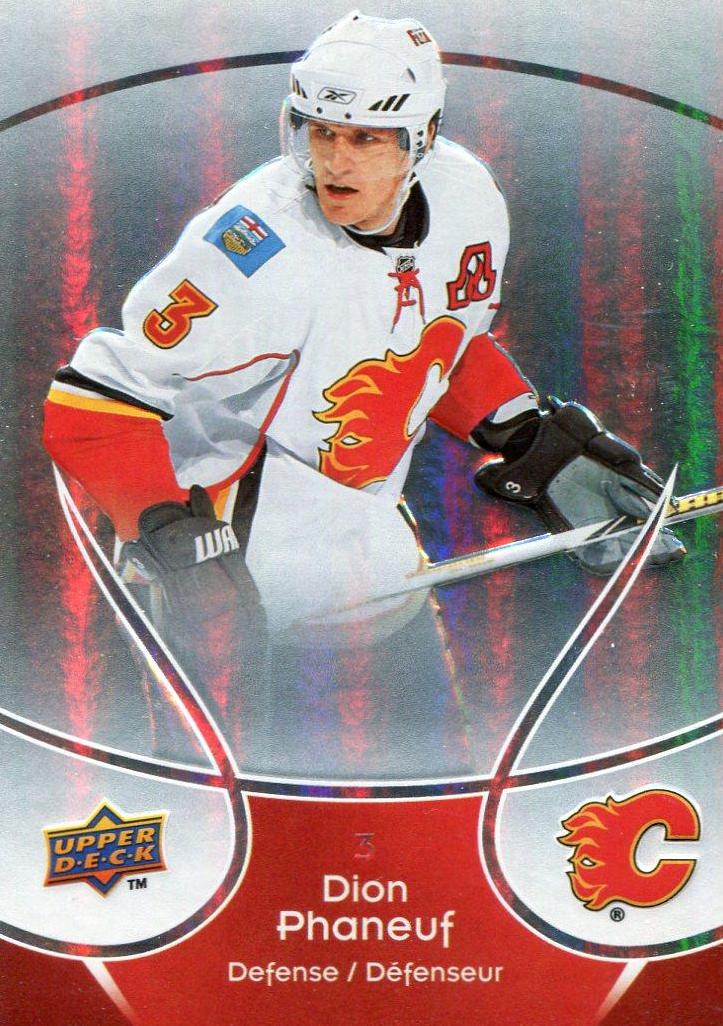 Dion Phaneuf #9 Hockey Cards 2009 Upper Deck McDonald's