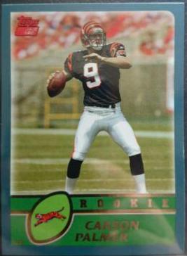 Carson Palmer #311 Football Cards 2003 Topps