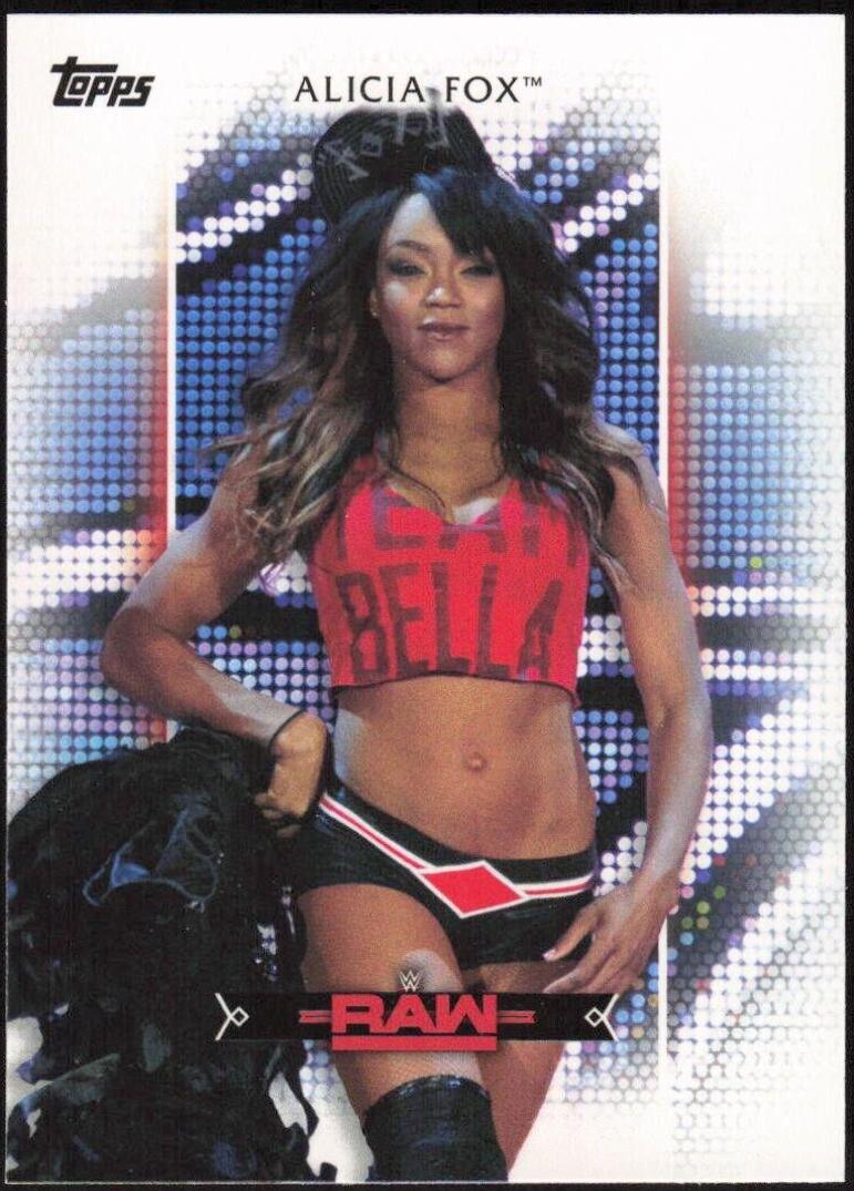 Alicia Fox #R-14 Wrestling Cards 2017 Topps WWE Women's Division