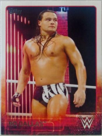 Bo Dallas #9 Wrestling Cards 2015 Topps WWE