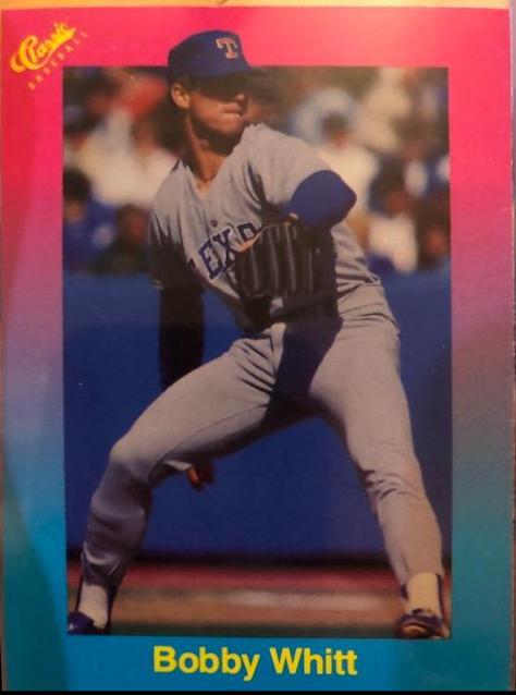 Bobby Witt #77 Baseball Cards 1989 Classic