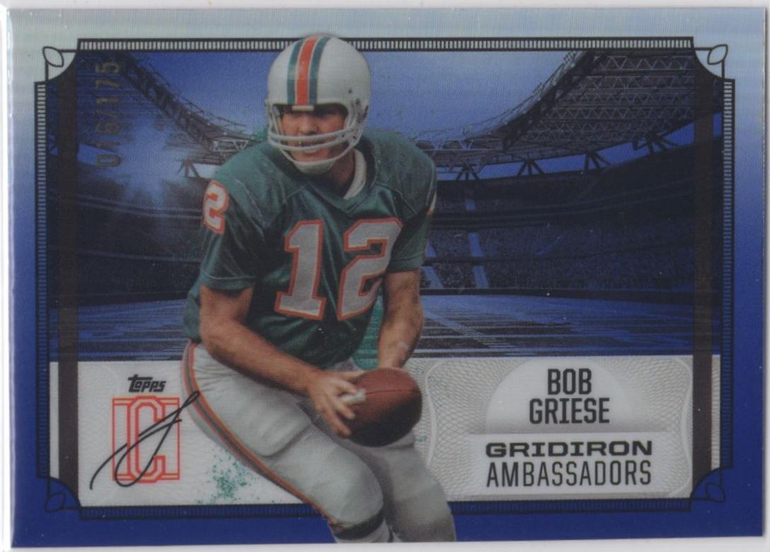 Bob Griese [Indigo] #GA-27
