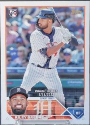Riley Greene #US298 Baseball Cards 2023 Topps Update
