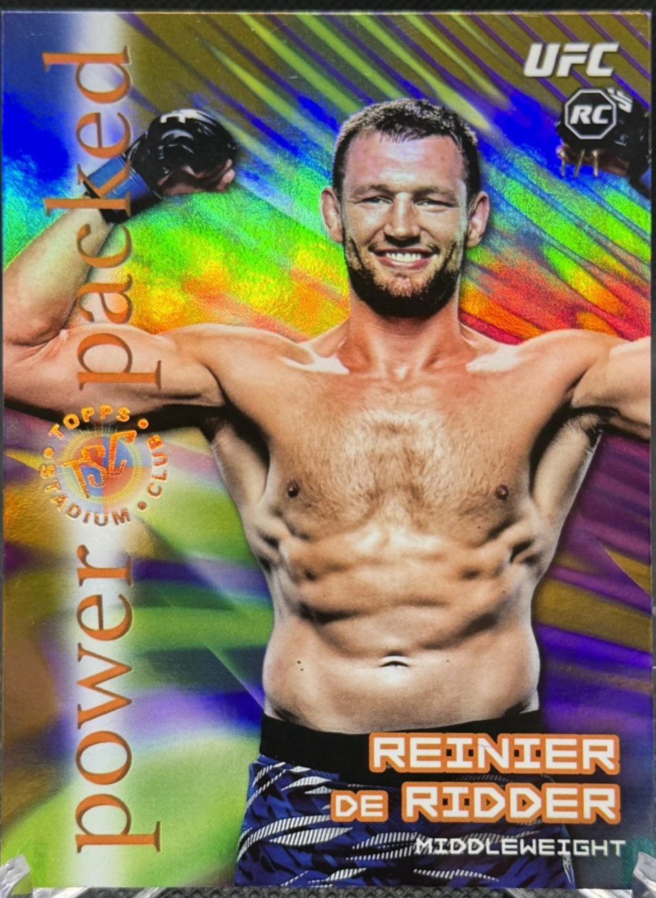 Reinier de Ridder [Gold Rainbow] #PD-3