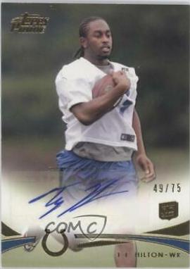T.Y. Hilton [Autograph Gold] #135