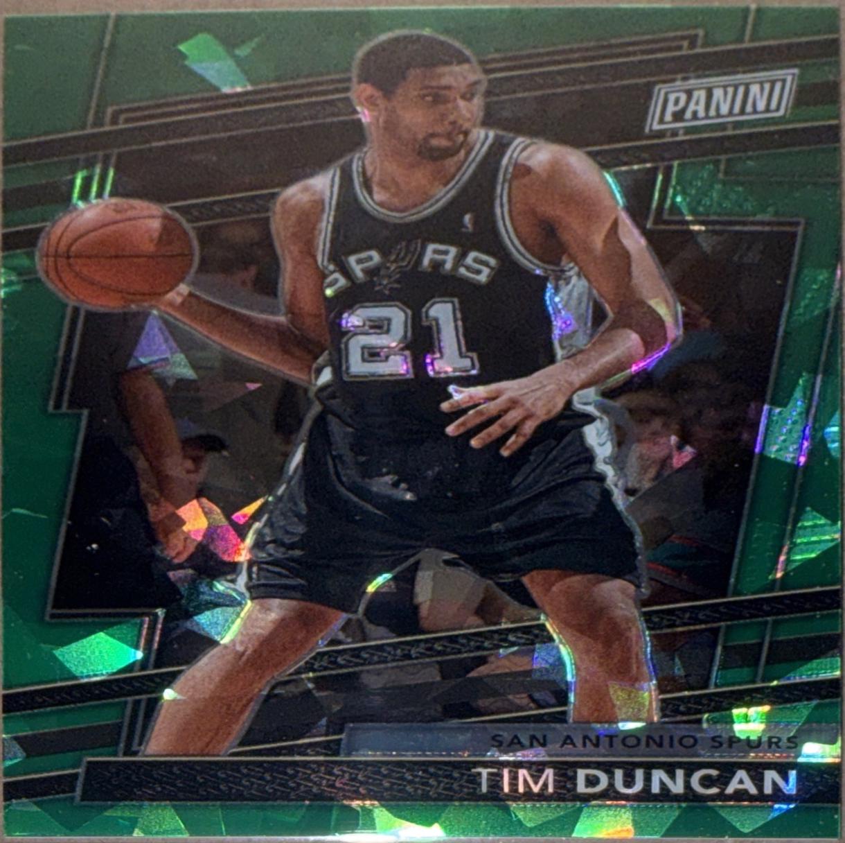 Tim Duncan [Green Sparkle] #23