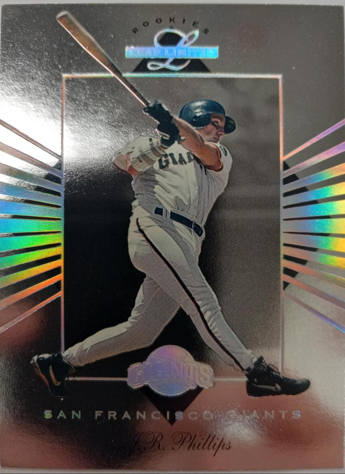 J. R. Phillips #9 Baseball Cards 1994 Leaf Limited Rookie