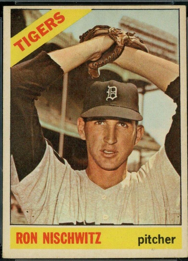 Ron Nischwitz #38 Baseball Cards 1966 Venezuela Topps