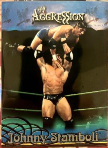 Johnny Stamboli #60 Wrestling Cards 2003 Fleer WWE Aggression