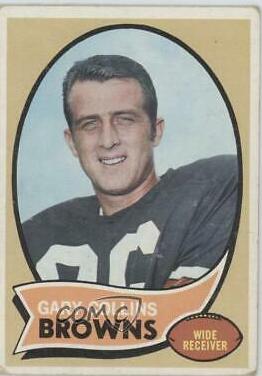 Gary Collins #169 Football Cards 1970 Topps