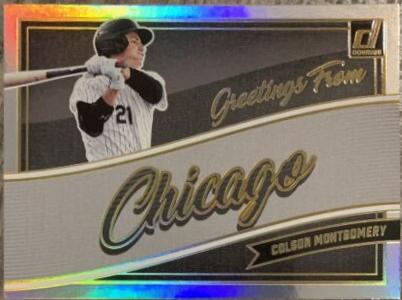Colson Montgomery #12 Baseball Cards 2024 Donruss Greetings From