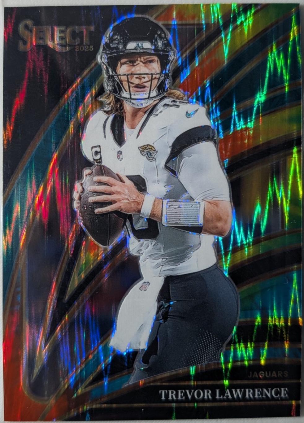Trevor Lawrence [Tie-Dye Prizm Shock] #229 Prices | 2025 Panini