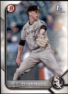 Peyton Pallette #BD-177 Baseball Cards 2022 Bowman Draft