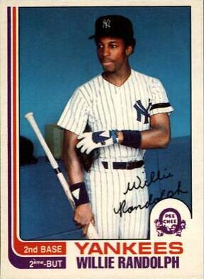 Willie Randolph #37 Baseball Cards 1982 O Pee Chee