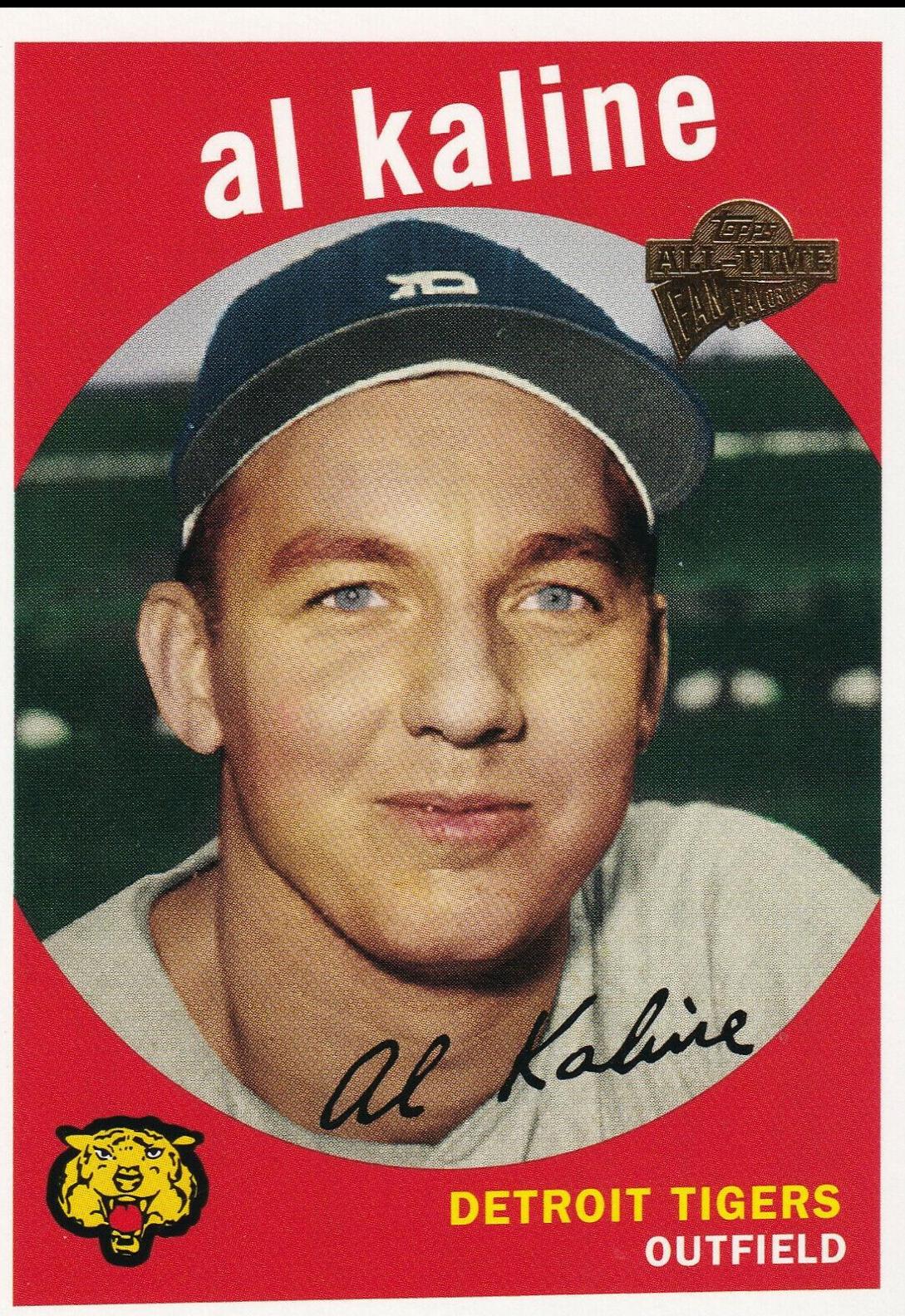 Al Kaline #37 Baseball Cards 2005 Topps All Time Fan Favorites