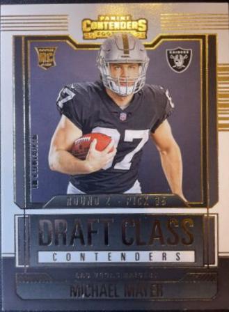 Michael Mayer #17 Football Cards 2023 Panini Contenders Draft Class