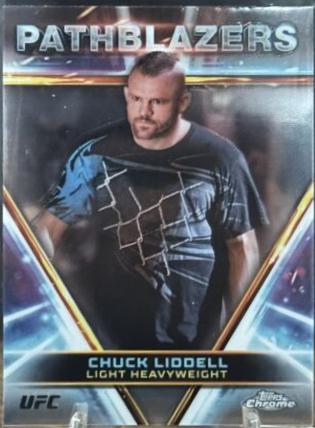 Chuck Liddell #PTH-8 Ufc Cards 2024 Topps Chrome UFC Pathblazer