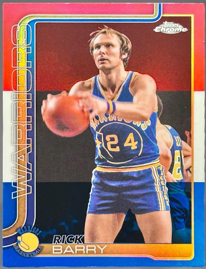 2025 Rick Barry [Red White Blue Refractor] #249