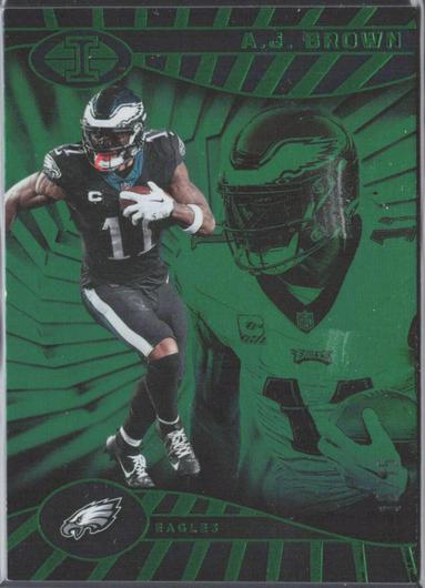 A.J. Brown [Green] #71 Cover Art