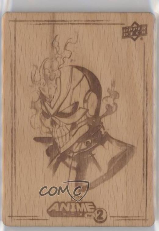 Ghost Rider #WH-5 Marvel 2023 Upper Deck Anime Volume 2 Woodblock Echo