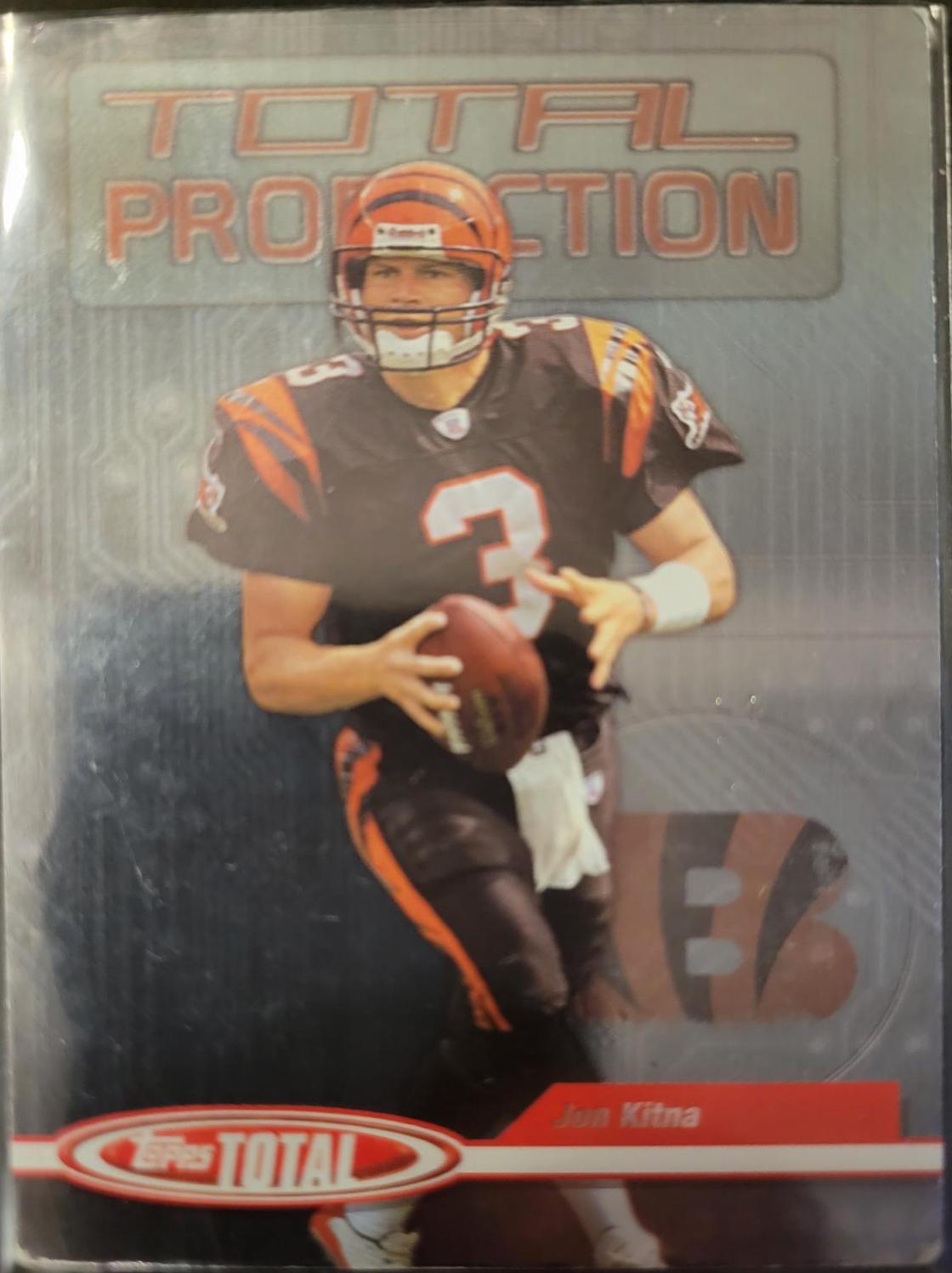 Jon Kitna #TP4 Football Cards 2004 Topps Total Production