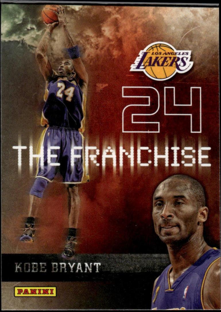 Kobe Bryant #13 Basketball Cards 2009 Panini the Franchise