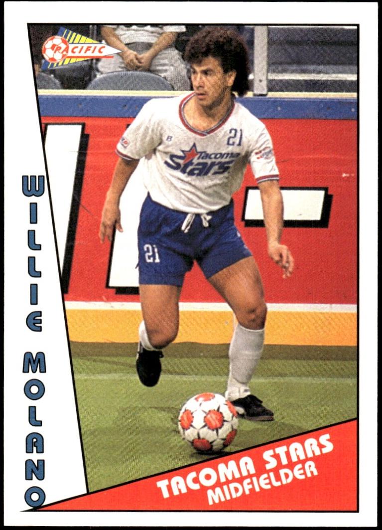 Willie Molano #25 1991 Pacific Msl Soccer