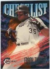 Frank Thomas [Checklist] #396 Baseball Cards 1997 Circa Prices