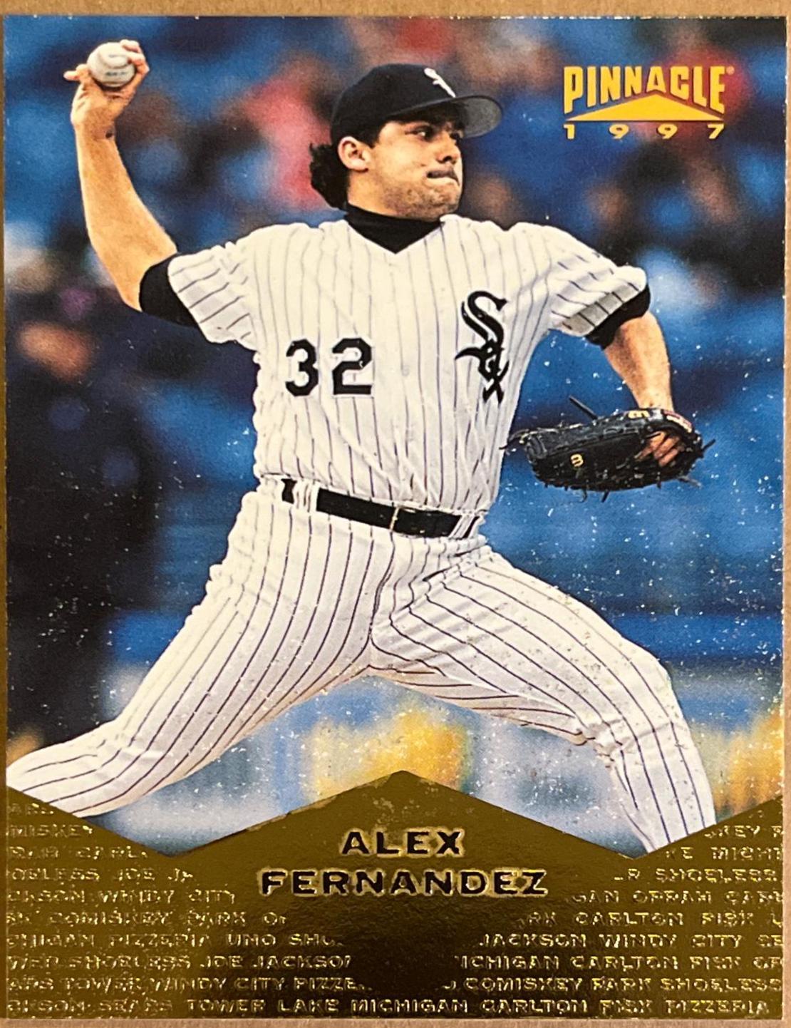 Alex Fernandez #13 Baseball Cards 1997 Pinnacle