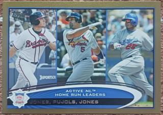 Chipper Jones / Albert Pujols / Andruw Jones
