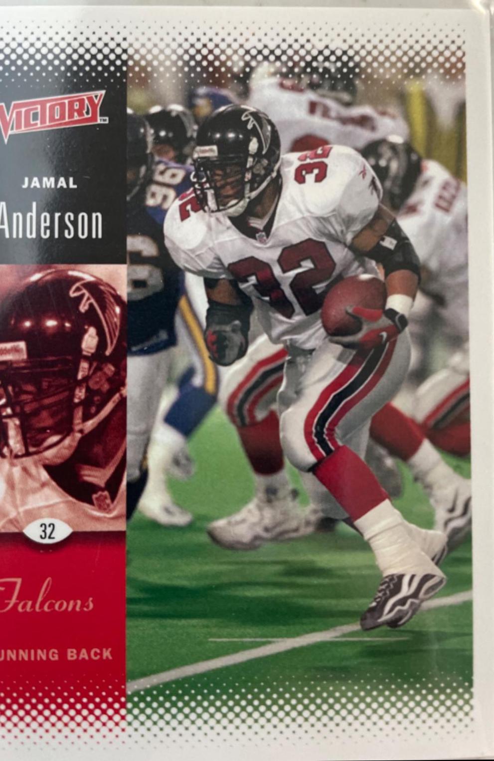 Jamal Anderson #9 Football Cards 2000 Upper Deck Victory
