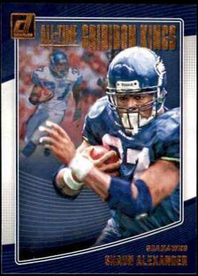 Shaun Alexander Football Cards 2018 Donruss All-Time Gridiron Kings