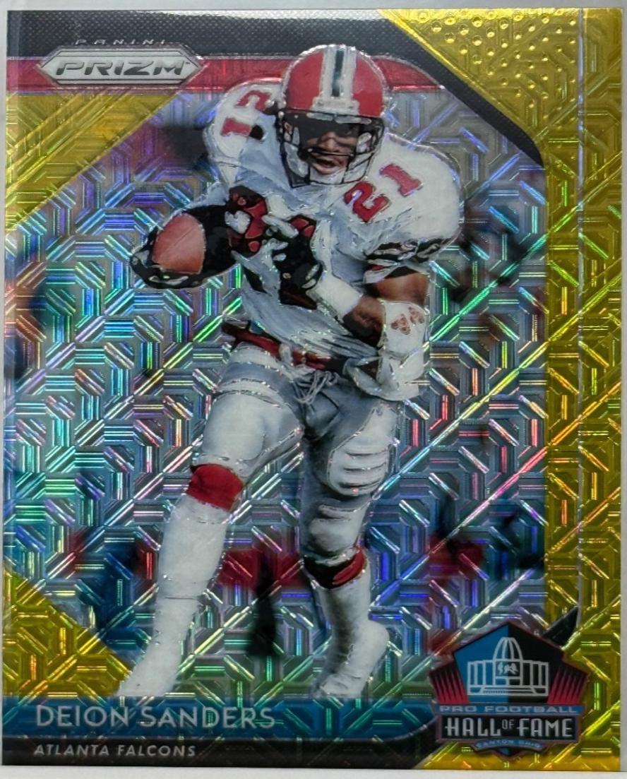 Deion Sanders [Gold Mojo] #HOF-17