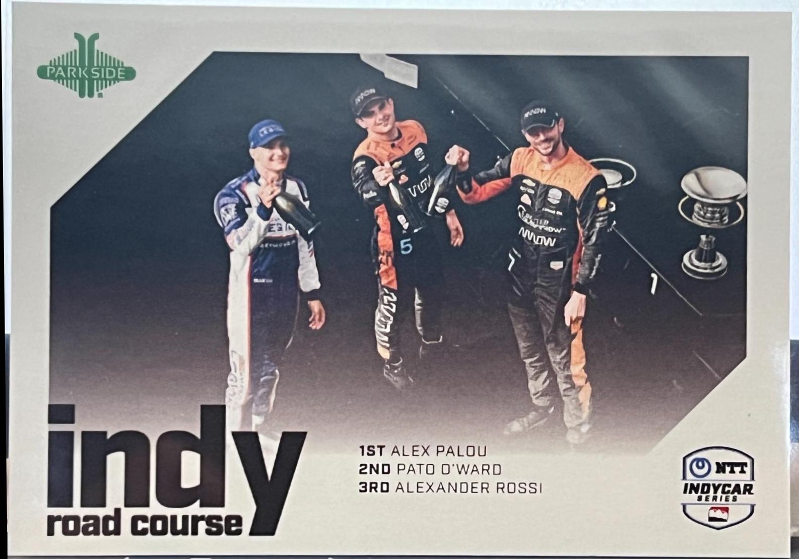 Indy Road Course #PF-5 Racing Cards 2024 Parkside NTT IndyCar Podium