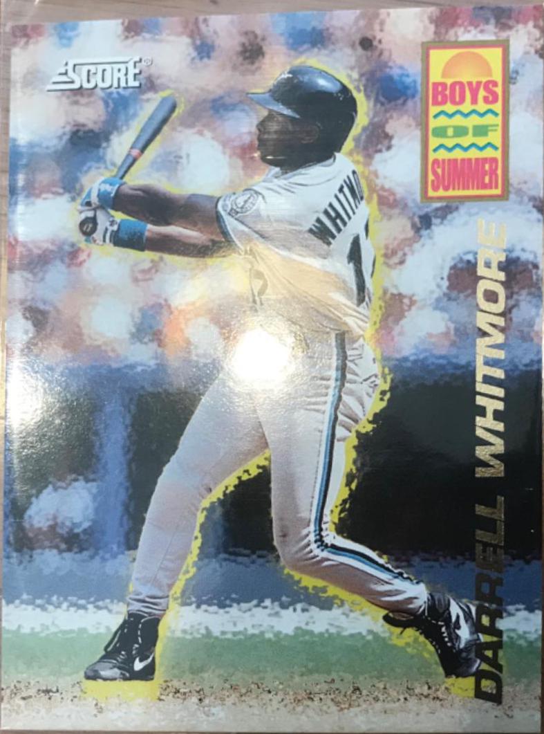 Darrell Whitmore #57 Baseball Cards 1994 Score Boys of Summer