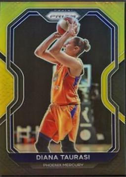 Diana Taurasi [Black Gold Prizm] #28 Prices | 2021 Panini Prizm