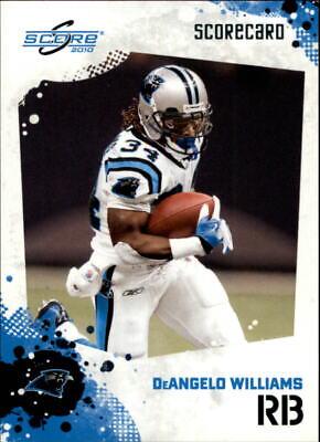 DeAngelo Williams #39 Football Cards 2010 Panini Score
