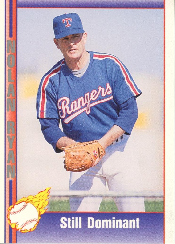 Still Dominant #209 Baseball Cards 1991 Pacific Nolan Ryan