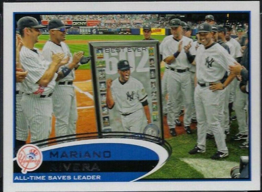 Mariano Rivera #109 Baseball Cards 2012 Topps