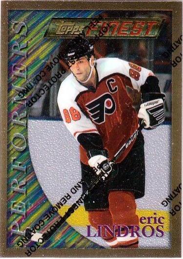 Eric Lindros #88 Hockey Cards 1995 Finest