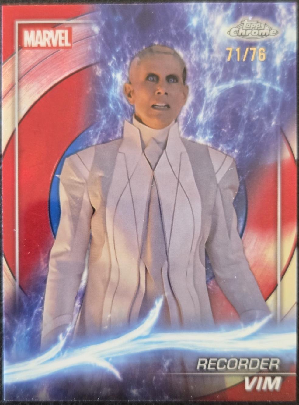 Recorder Vim [Captain America Refractor] #151