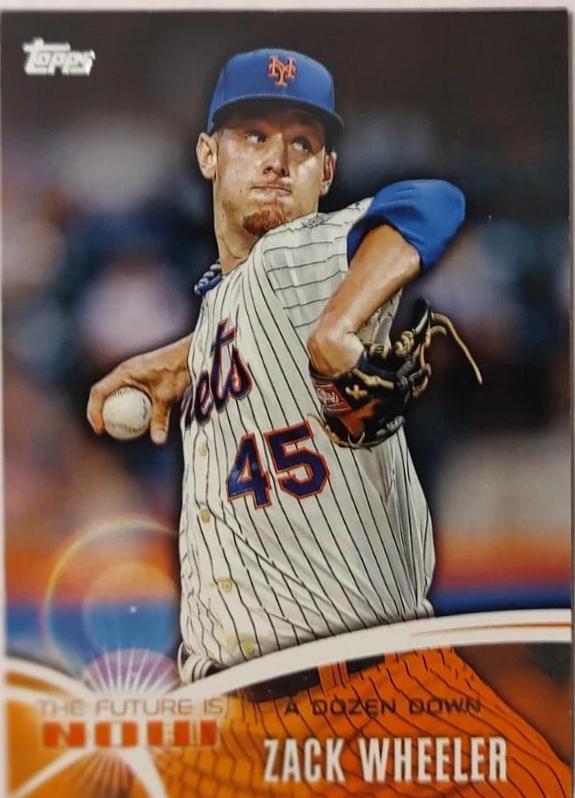 Zack Wheeler #FN-12 2014 Topps Update The Future Is Now Baseball
