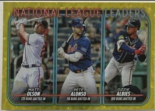 National League Leaders Runs Batted In
