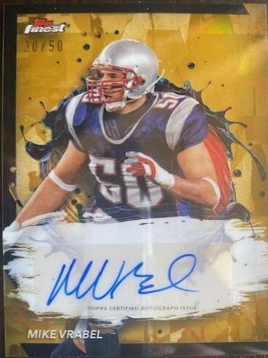 Mike Vrabel [Gold Refractor] #FA-MV